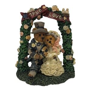 Boyds Bears #2274 TRUE LOVE Figurine Grenville Beatrice Wedding Marriage Resin